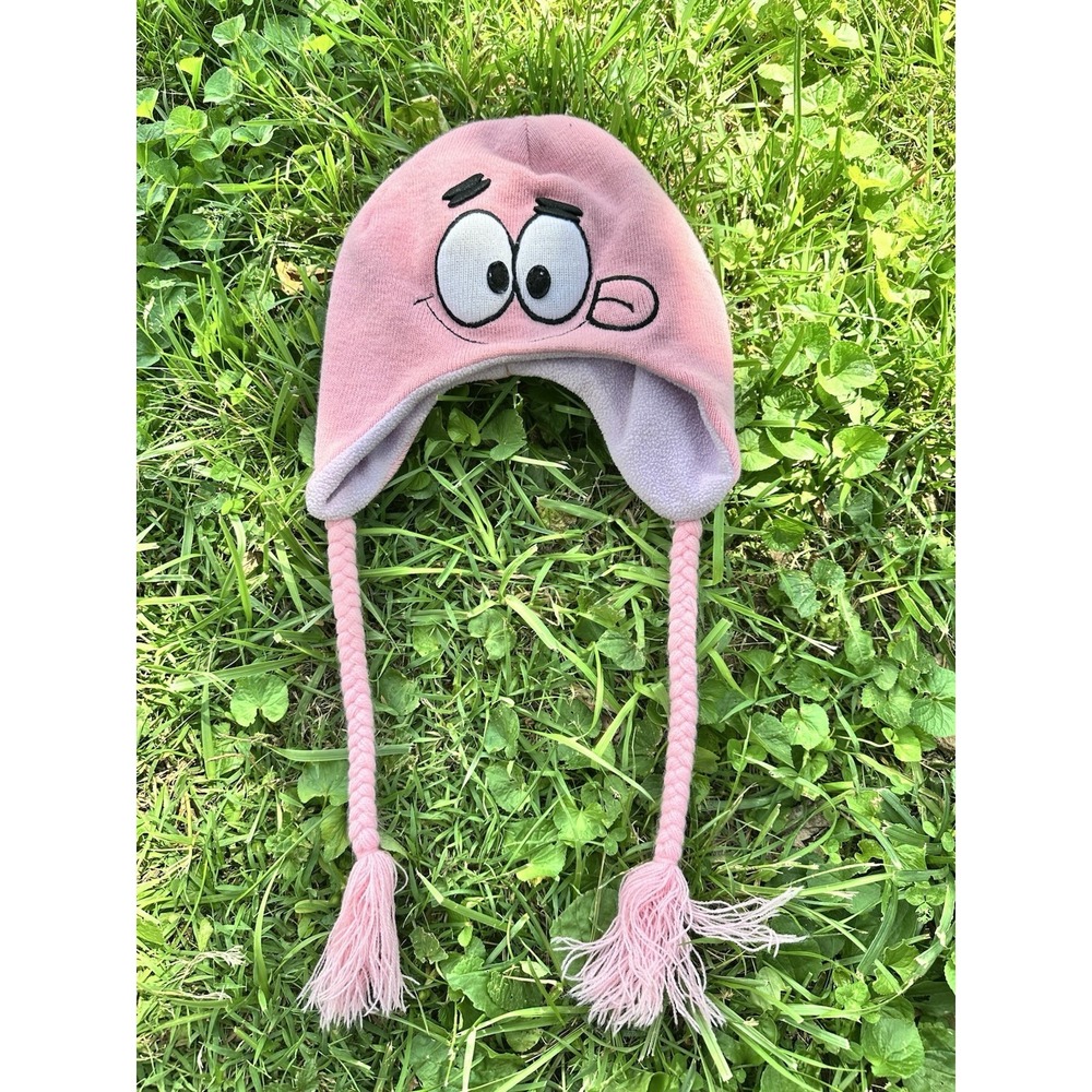 Nickelodeon Viacom 2011 Spongebob Squarepants Patrick Star Beanie One Size‎ Hat